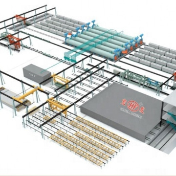 Aac block production line/autoclaved aerated concrete